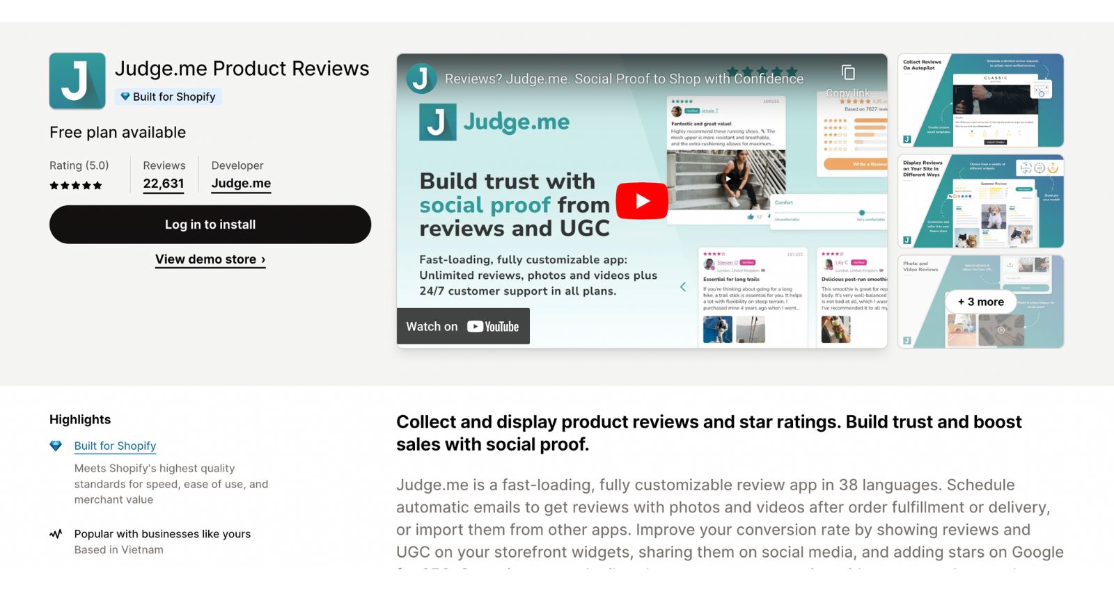 judge.me product reviews best shopify apps